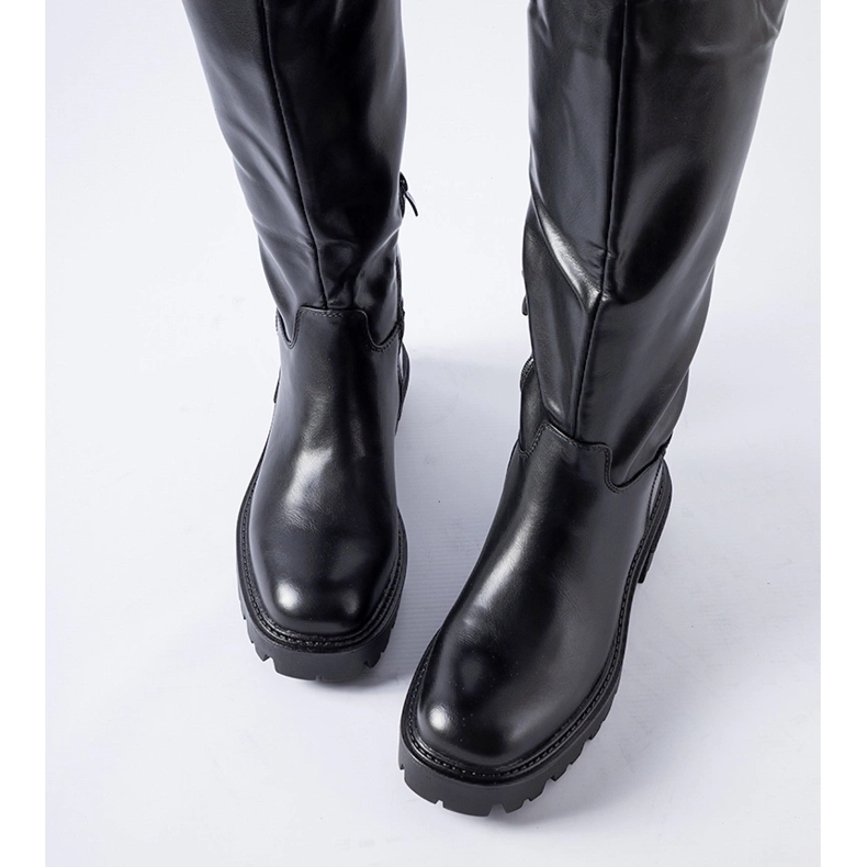 Crne izolirane Keauhou čizme crna 1