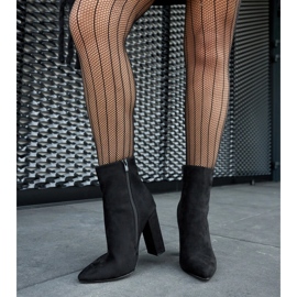 Crne gležnjače Borgetto od eko antilop kože crna 1