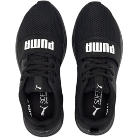 Puma Wired Run Jr. crne 374214 01 dječje cipele crna 1