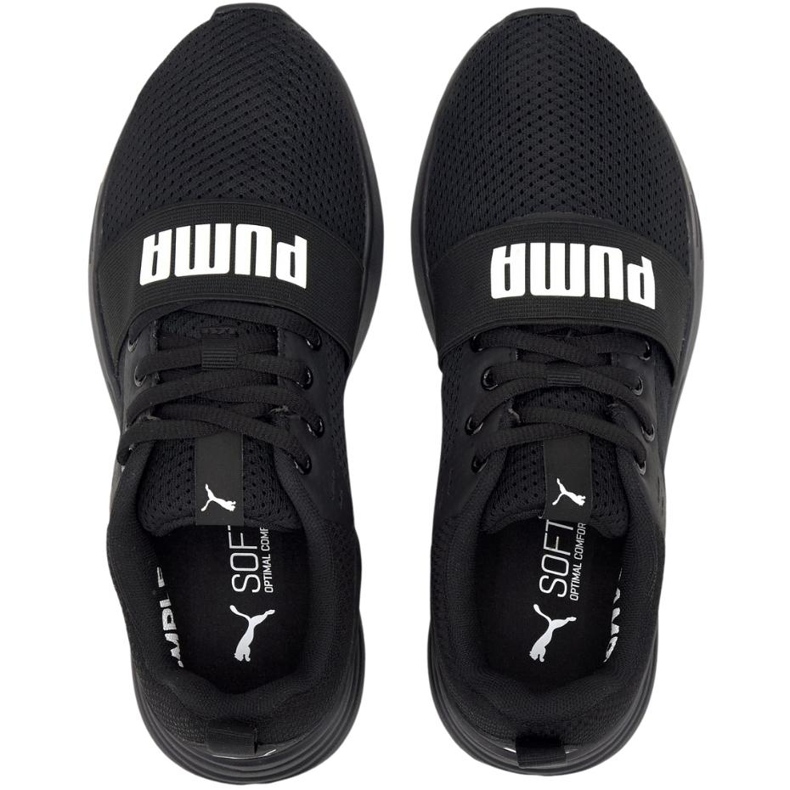 Puma Wired Run Jr. crne 374214 01 dječje cipele crna 1