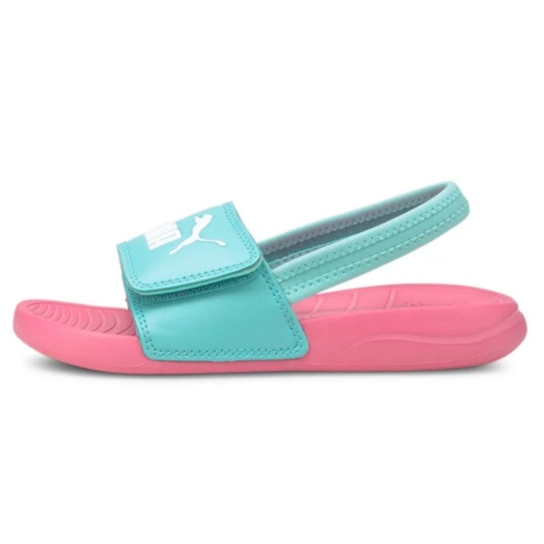Dječje sandale Puma Popcat 20 Backstrap Ac pink 380555 08 plava 1