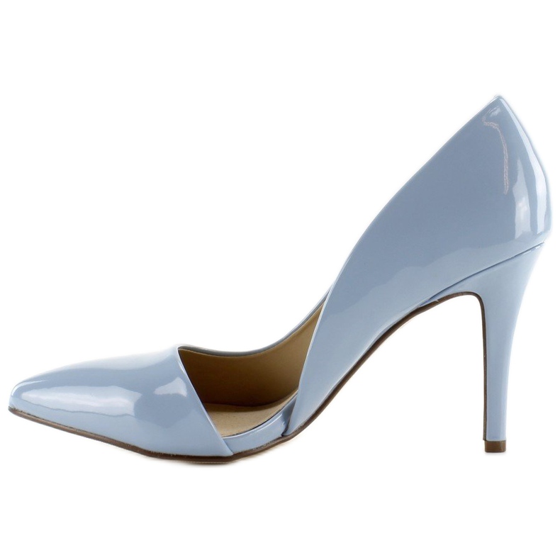 Pastelne asimetrične potpetice C26P Plava 2