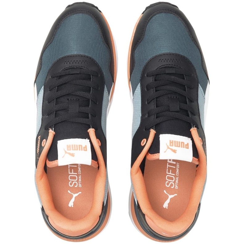 Ženske cipele Puma R78 Voyage sivo-narančasta 380729 09 siva 1