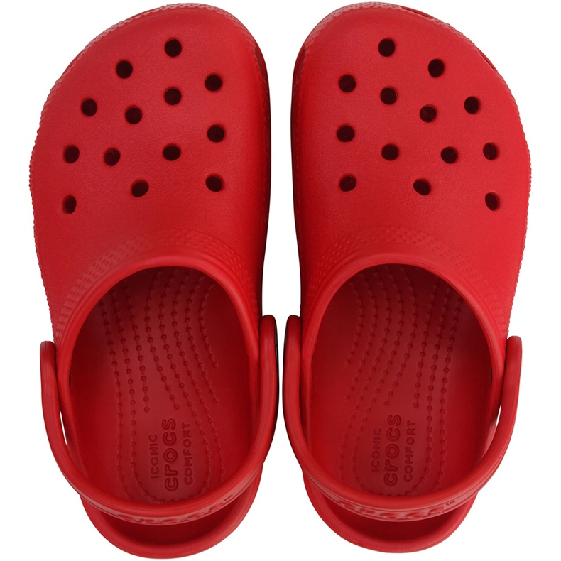 Crocs Toddler Classic Clog dječje klompe crvene 206990 6EN crvena 2