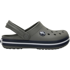 Crocs Kids Crocband Clog dječje klompe, sive i tamnoplave 207006 05H siva 1