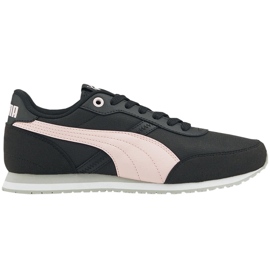 Puma St Runner Essential cipele crne i ružičaste 383055 05 crna 1