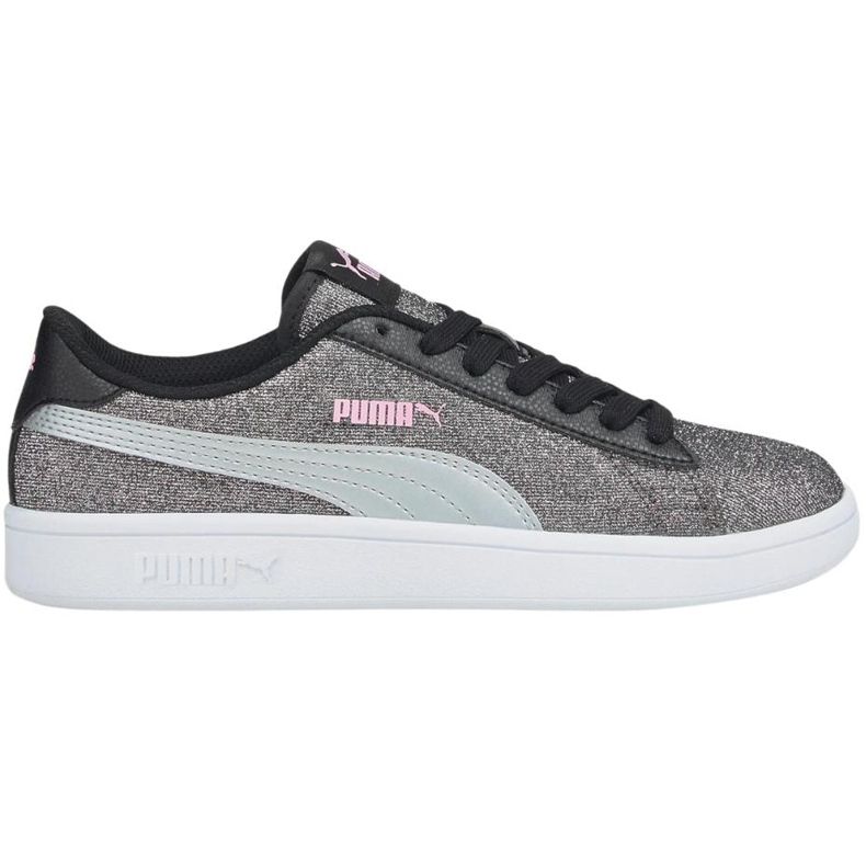Dječje cipele Puma Smash v2 Glitz Glam srebrne 367377 26 srebro 1