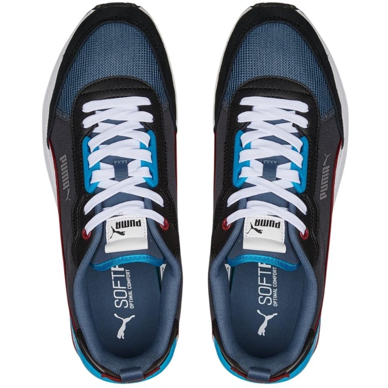 Puma R22 Večernje cipele crno-plava 383462 10 crna 2