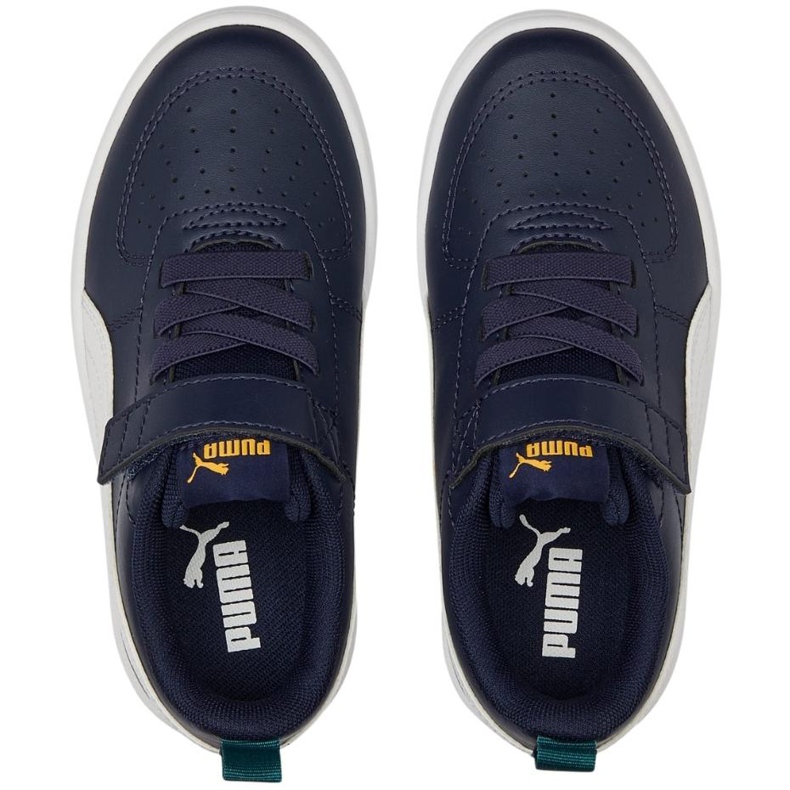 Puma Rickie Ac Ps dječje cipele, mornarsko plava i bijela 385836 07 2