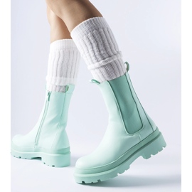 Svijetlozelene blago izolirane Bethesda gležnjače zelena 1