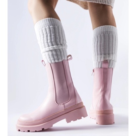 Ružičaste blago izolirane Bethesda gležnjače ružičasta 1