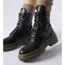 Crne tenisice sa šarenim Quennie potplatom crno 1