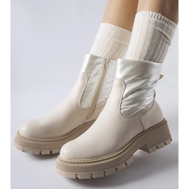 Bež gležnjače s ukrasnim gornjištem marke Garrett 1