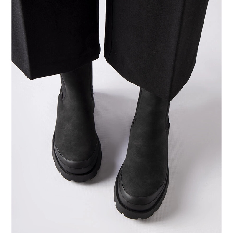 Crne gležnjače Big Star MM274319 crna 1