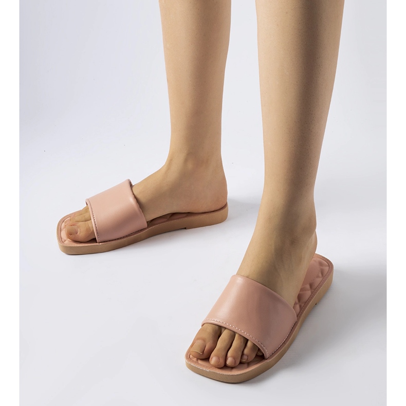 Chatigny ružičaste gumene japanke bijela 1