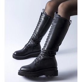 Crni dugi izolirani Padernello radnici crna 1