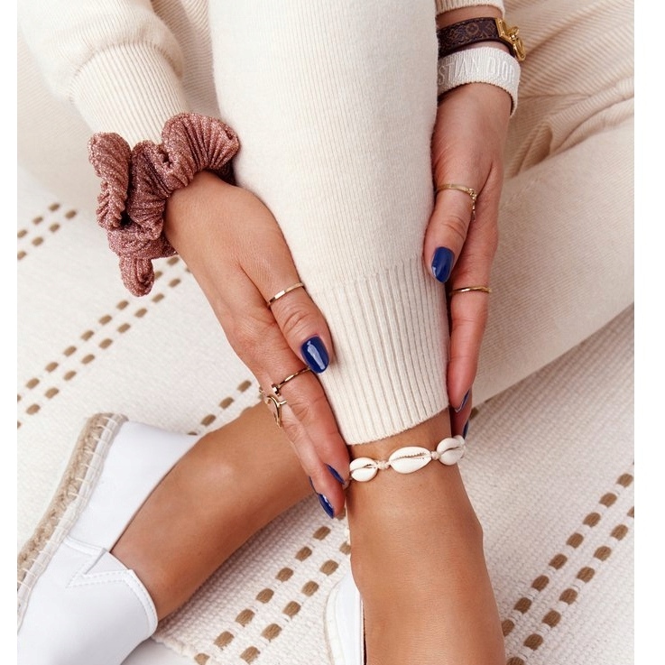 Kožne espadrile na pletenom potplatu Big Star HH274506 Bijela 3