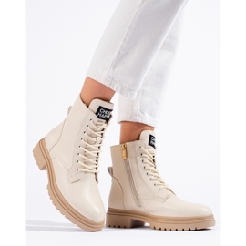 W. Potocki Bež ženske radničke hlače Potocki 1