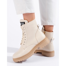 W. Potocki Bež ženske radničke hlače Potocki 2