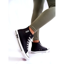 Klasične visoke izolirane tenisice Big Star KK274598 crne crno 3