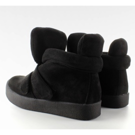 GF-jx29 Crne tenisice od antilopa crna 1