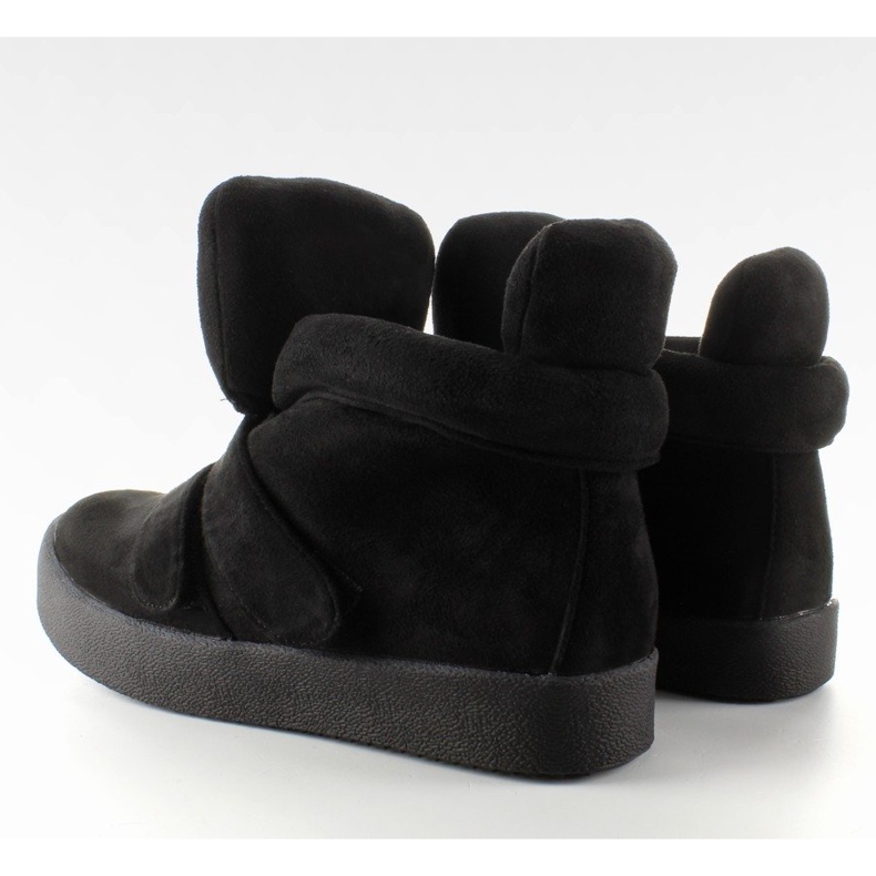 GF-jx29 Crne tenisice od antilopa crno 1