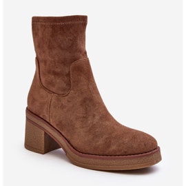 Ženske gležnjače smeđe Argastis smeđa 2