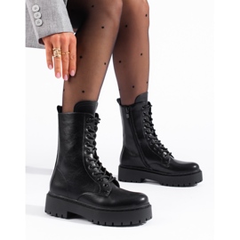 W. Potocki Crne ženske torbe na platformi Potocki crna 1