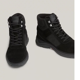 Cipele Tommy Hilfiger Core W Mix Cordura Hybrid Boot M FM0FM04807BDS crna 1