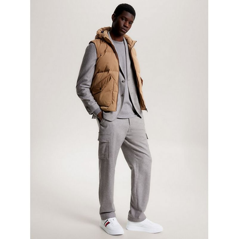 Tommy Hilfiger Supercup cipele Lealther Stripes M FM0FM04824YBS bijela 1