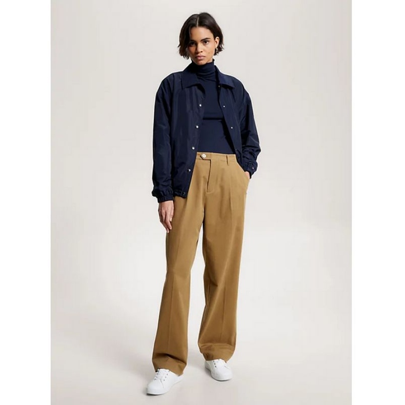 Tommy Hilfiger Golden Hw Court Sneaker W cipele FW0FW075600K7 bijela 1