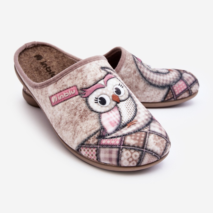 Početna Japanke Owl Inblu Flip-Flops GF000018 Bež 1