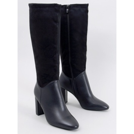 Klasične Neita crne čizme na visoku petu crna 1