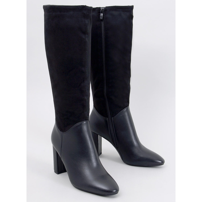 Klasične Neita crne čizme na visoku petu crno 1