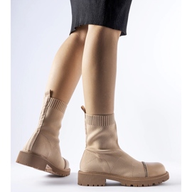 Smeđe gležnjače s čarapama sa kamenčićima iz Vaila smeđa 1