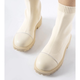 Bež gležnjače s čarapama sa kamenčićima iz Vaila 1