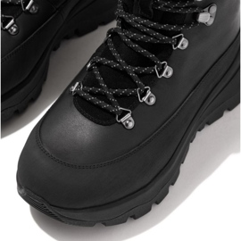 FitFlop Neo-D-Hyker vodootporne čizme za hodanje od tkanine/antilop W GP3-090 crna 1