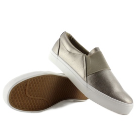 Slip-on tenisice s gumom NB72P Gun Color žuta boja 2