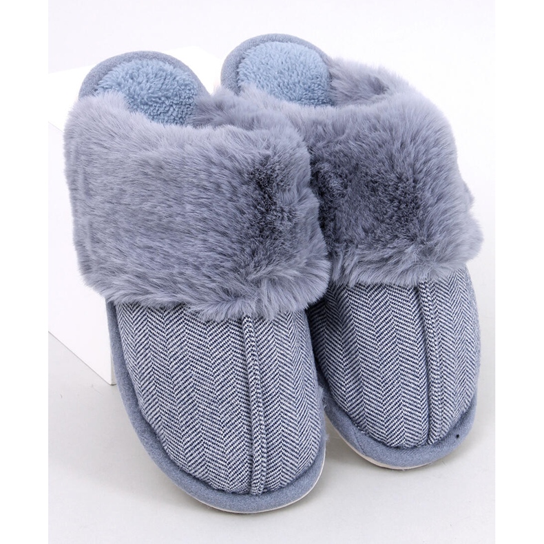 Gregory Blue muške papuče riblja kost plava 1