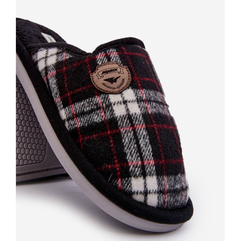 Muške crne Kallile papuče crno 2