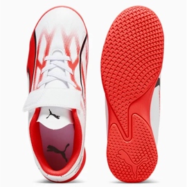 Puma Ultra Play It V Jr 107538-01 tenisice za nogomet bijela 1