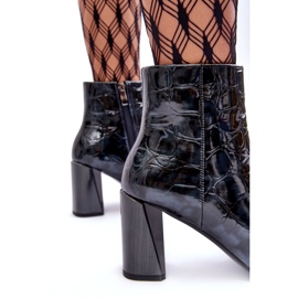 Lakirane gležnjače S.Barski MR870-58 Mornarsko plave plava 3