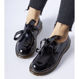 Crne lakirane cipele s Rodriguez mašnom crna 1