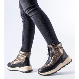 Ritter smeđe izolirane čizme za snijeg s patentnim zatvaračem smeđa 1