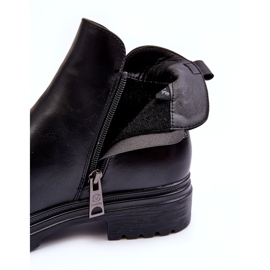 Ženske čizme eko kože izolirane crne crna 4