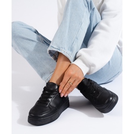 Crne ženske tenisice Shelovet crno 1