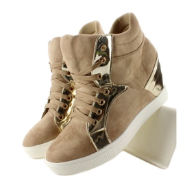 AT-0593-L Kaki antilop tenisice smeđa žuta boja 2