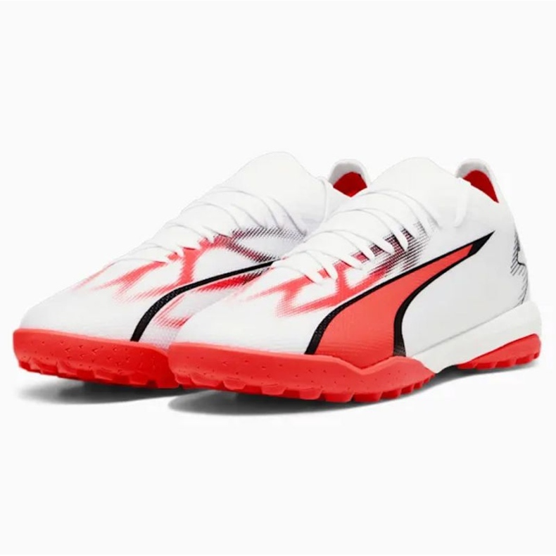 Puma Ultra Match Tt M 107521-01 tenisice za nogomet bijela 1