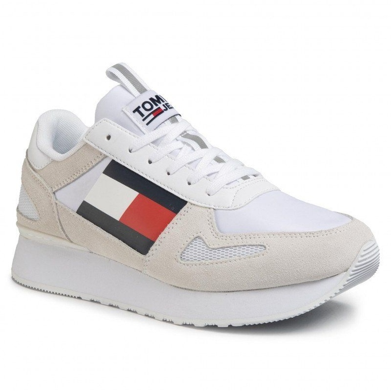 Tommy Hilfiger Cipele Tommy Jeans Runner M EM0EM00410-YBS bijela 1