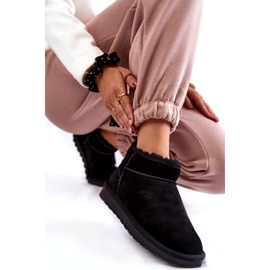 Ženske antilop nisko izolirane snježne čizme crno 6